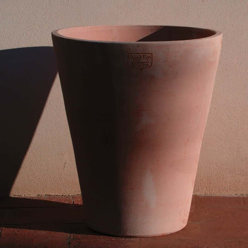 Designový terakotový květináč Cono - Obrázek 3