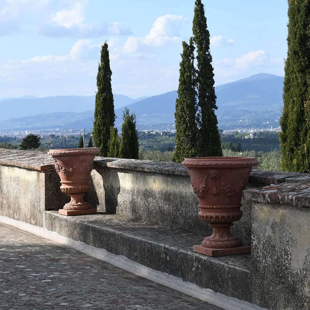 Terakotová váza Medici na podstavci - Obrázek 5