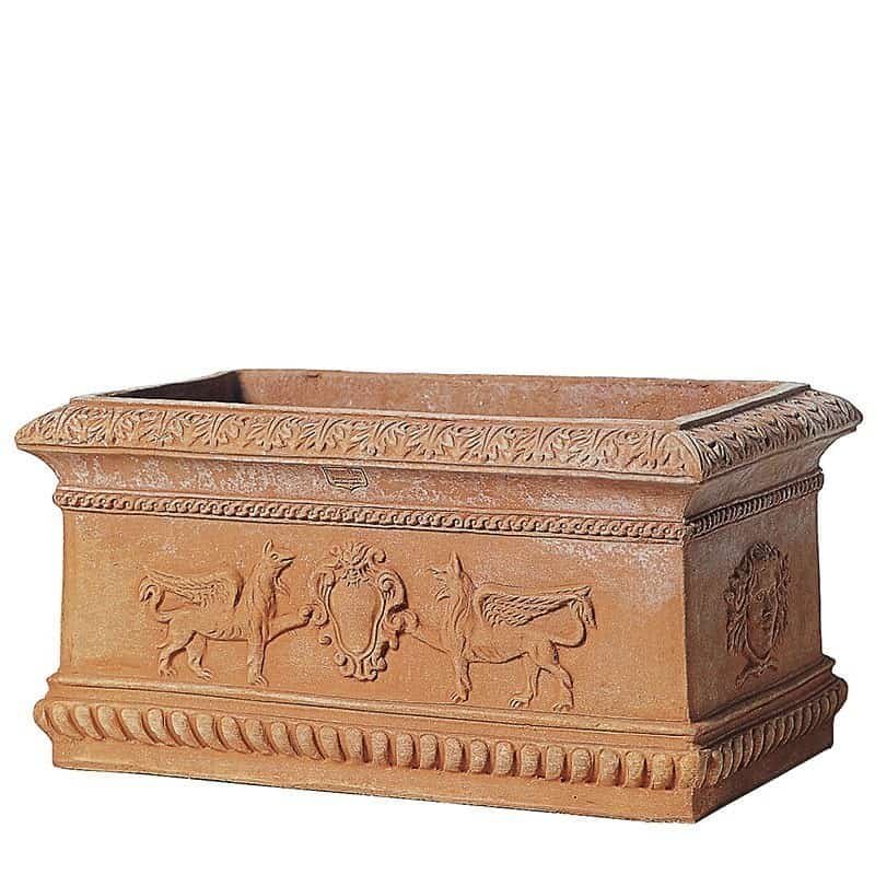 Terakotový květinový box Veneziana Decorata - Obrázek 2